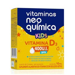 VITAMINA D3 400UI COM 10ML NEO QUIMICA