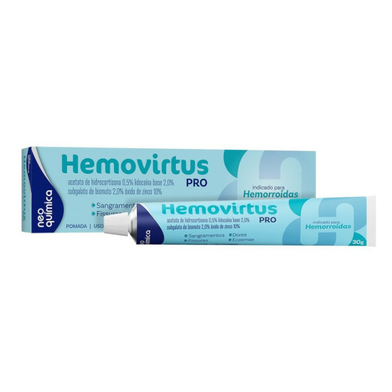 HEMOVIRTUS PRO 30G COM 10 APLIC