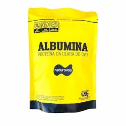 ALBUMINA NATUROVOS MORANGO 420G