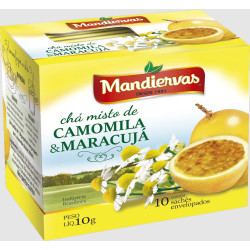 CHA CAMOMILA/MARACUJA COM 10 SACHES