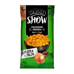 SALGADINHO PLINC SHOW CEBOLA E SALSA 50G