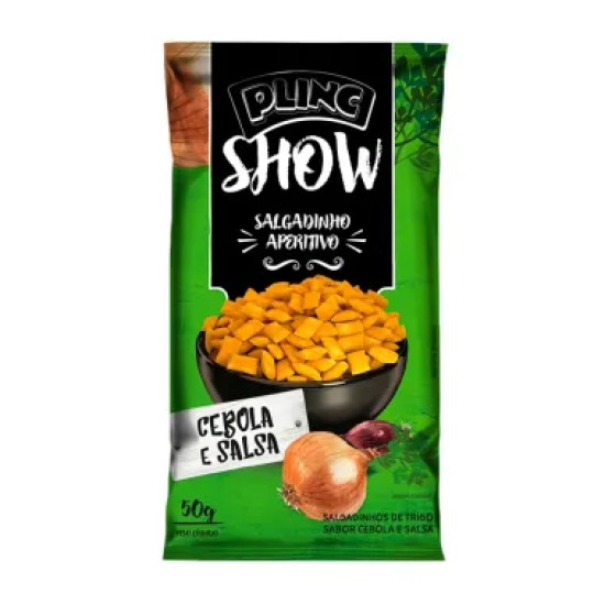 SALGADINHO PLINC SHOW CEBOLA E SALSA 50G