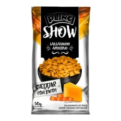 SALGADINHO PLINC SHOW CHEDDAR 50G