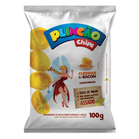 SALGADINHO PLINCAO CHEDDAR100G