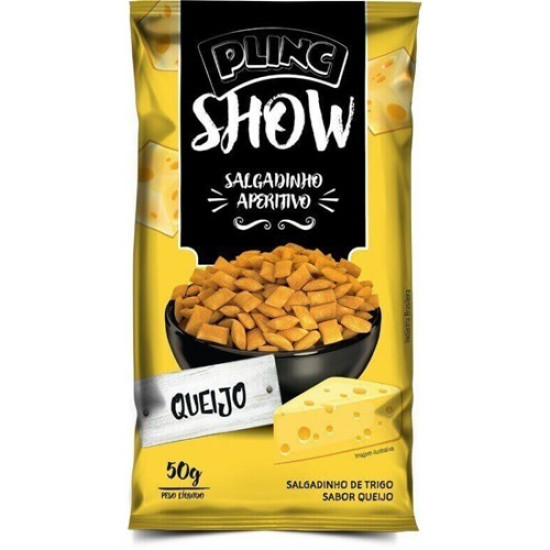 SALGADINHO PLINC SHOW QUEIJO 50G