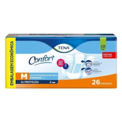 FRALDA GERIATRICA TENA CONF MEGA TAM M C/26 UND