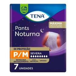 ROUPA INTIMO TENA PANTS NOTURNO P/M C/7 UND