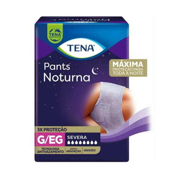 ROUPA INTIMO TENA PANTS NOTURNO G/XG C/7 UND