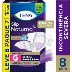 FRALDA TENA SLIP NOTURNA TAM G LV 8 PG 7