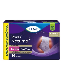 ROUPA INTIMO TENA PANTS NOTURNO G/EG EMB ECONO 16UNID