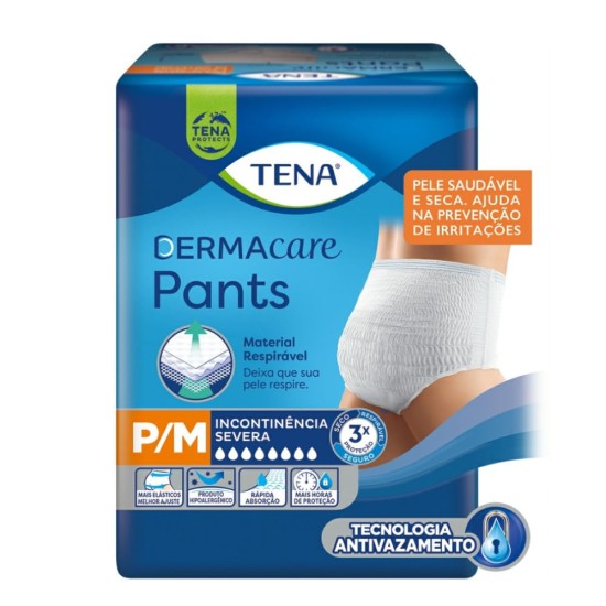 ROUPA INTIMA TENA DERMACARE P/M C/8