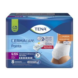 ROUPA INTIMA TENA DERMACARE G/EG C/8 UND