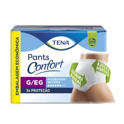 FRALDA TENA ROUPA INTIMA CONFORT G/EG C/16 UND