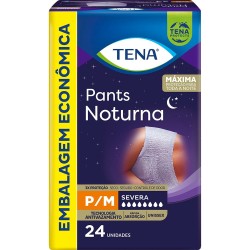 FRALDA TENA ROUPA INTIMA PANTS NOTURNA P/M C/24 UND