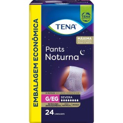 FRALDA TENA ROUPA INTIMA PANTS NOTURNA G/EG C/24 UND