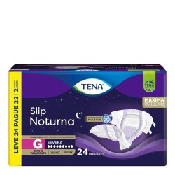 FRALDA GERIATRICA TENA SLIP NOTURNA G LV24 PG22