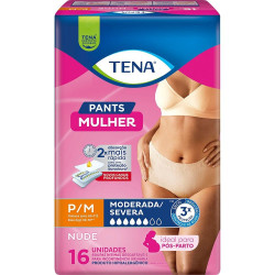 ROUPA INTIMA TENA PANTS MULHER NUDE PARAM LV16 PG14
