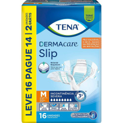 FRAUDA GERIATRICA TENA DERMACARE SLIP M LV16 PG14