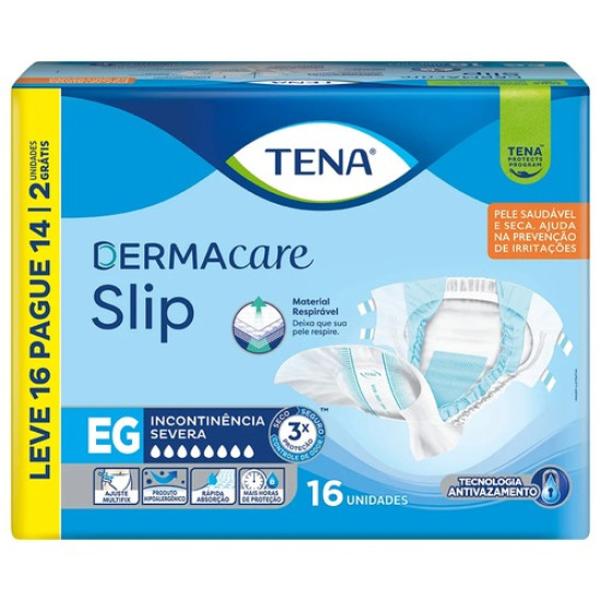 FRAUDA GERIATRICA TENA DERMACARE SLIP EG LV16 PG14