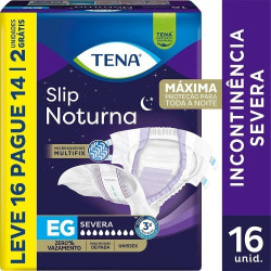 FRAUDA GERIATRICA TENA SLIP NOTURNA EG LV16 PG14