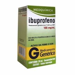 IBUPROFENO 100MG GTS C/20 ML MEDQUIMICA