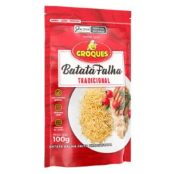 BATATA PALHA CROQUES COMUM 100G