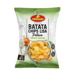 BATATA CHIPS CROQUES ONION CREAM 45G