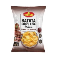BATATA CHIPS CROQUES PICANHA C/ BARBECUE 45G