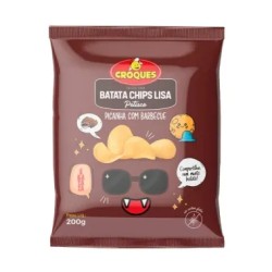 BATATA CHIPS CROQUES PICANHA C/BARBECUE 200G