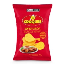 BATATA LIKE SUPER WAVE CROQUES BUFFALO WINGS 76G