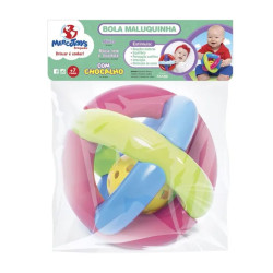 BRINQUEDO EDUCATIVO BEBE BOLA MALUQUINHA