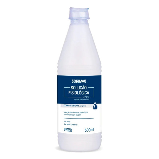 SORO FISIOLOGICO SORIMAX FARMAX COM 500 MLL