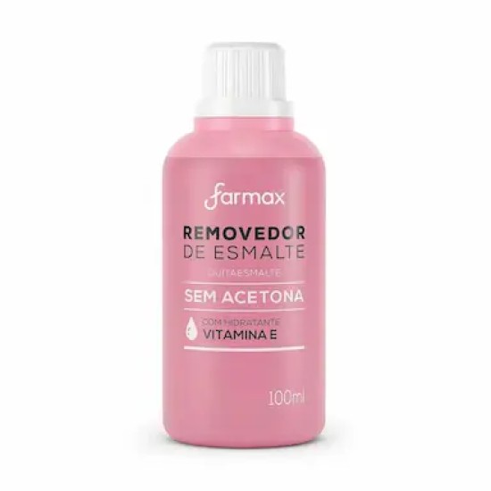 REMOVEDOR ESMALTE FARMAX VITAMINA E 100ML