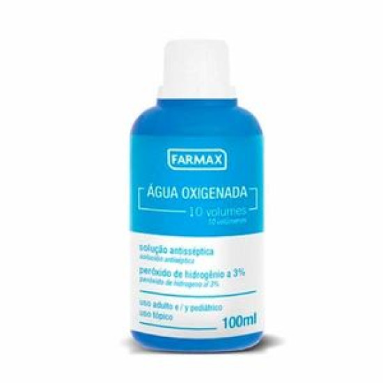 AGUA OXIGENADA FARMAX 10 VOL 100 ML