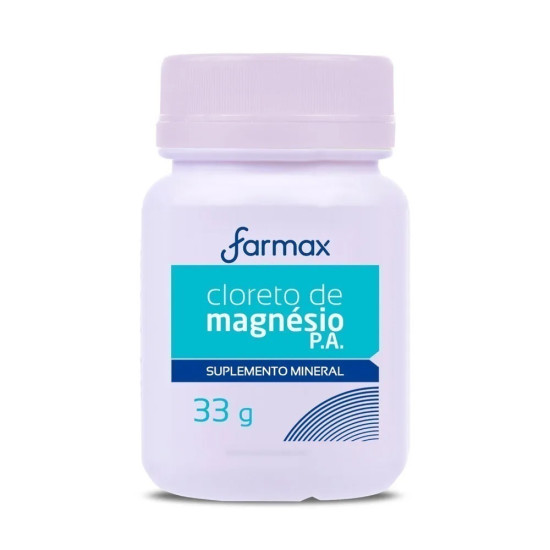 CLORETO DE MAGNESIO FARMAX COM 33 GR