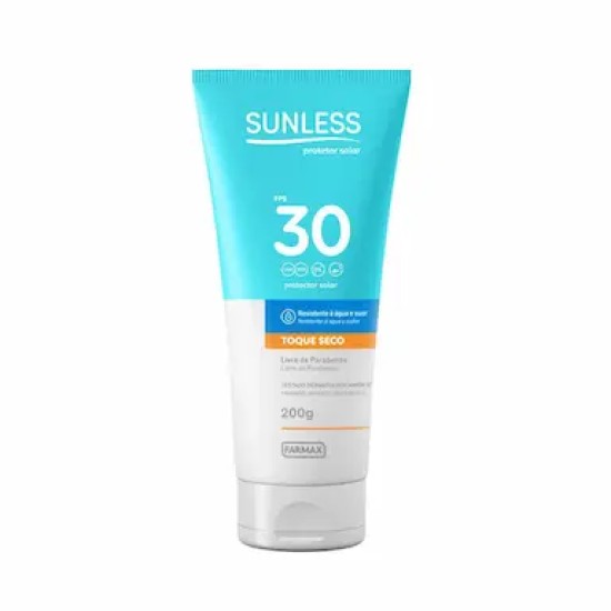 PROTETOR SOLAR SUNLESS FPS 30 OIL FREE 200G
