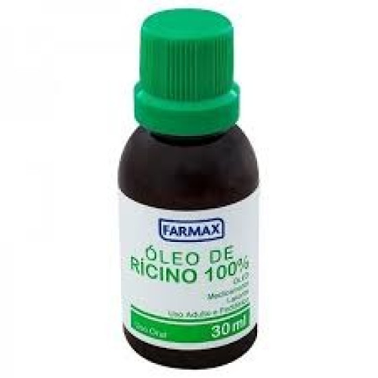 OLEO DE RICINO COM 30 ML FARMAX