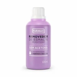 REMOVEDOR ESMALTE FARMAX SEMENTE UVA 100ML