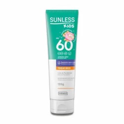 PROTETOR SOLARSUNLESS KIDS FPS 60 OIL FREE 120 GRS