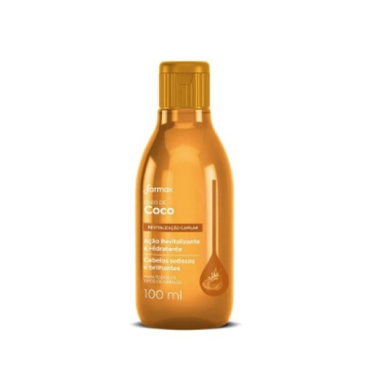OLEO DE COCO FARMAX CAP E CORP COM 100 ML