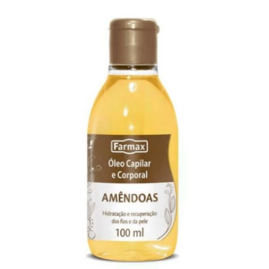 OLEO AMENDOAS FARMAX COM 100 ML