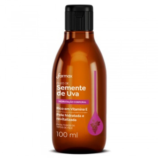 OLEO SEMENTE DE UVA FARMAX 100 ML
