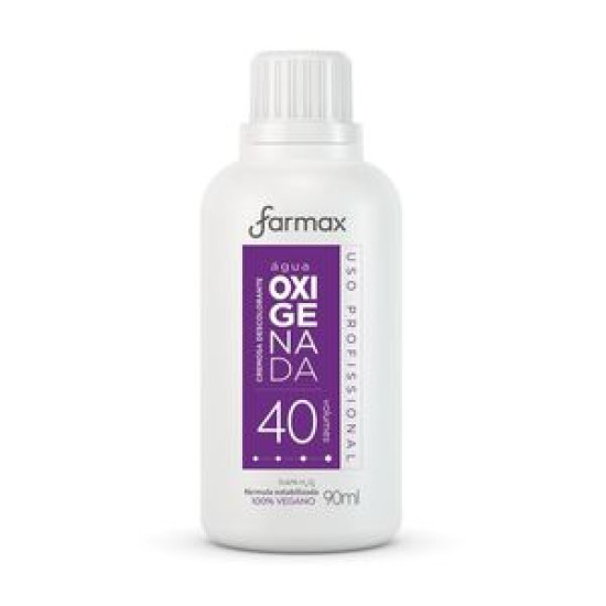 AGUA OXIGENADA FARMAX 40 VOL 90 ML