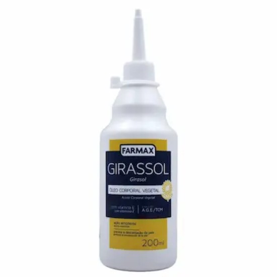 OLEO DE GIRASSOL FARMAX 200 ML