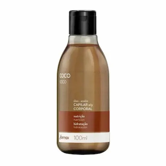 OLEO DE COCO FARMAX CAPARELHO E CORP C/100 ML