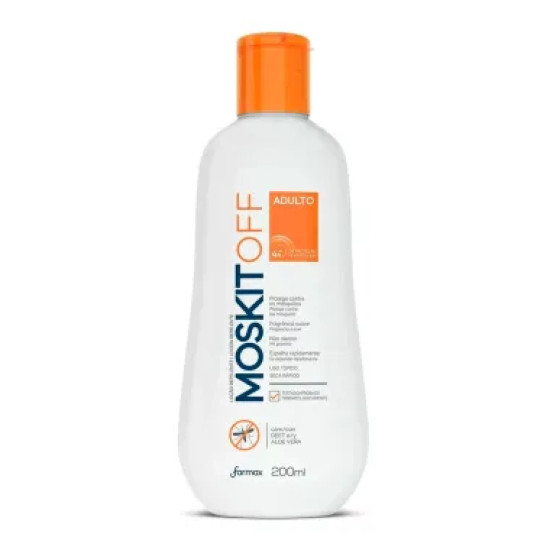 REPELENTE MOSKITOFF LOCAO ADULTO 200ML