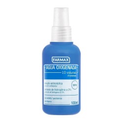 AGUA OXIGENADA FARMAX 10 VOL SPY 100 ML