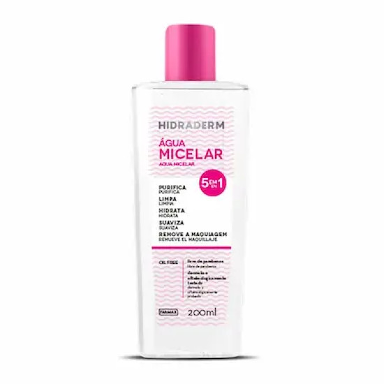 AGUA MICELAR FARMAX HIDRADERM 200ML