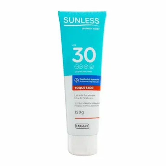 PROTETOR SOLAR SUNLESS TOQUE SECO FPS30 120G