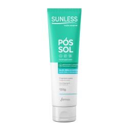 LOCAO HIDRATANTE SUNLESS POS SOL ALOE VERA E CAMOMILA 120ML
